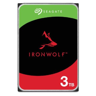 3 TB Seagate IronWolf, 5400 rpm, 256 MB cache, SATA3, NAS drive 24/7-drift