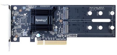 Synology M2D18 M.2 SSD adapter, 2st SSD platser