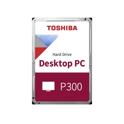 6 TB Toshiba P300, 5400 rpm, 128 MB cache SATA3