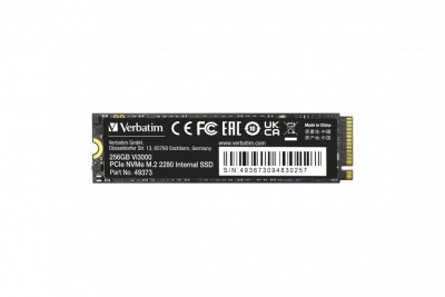 Verbatim SSD Vi3000 256 GB M.2 PCI Express 3.0 x4 (NVMe) 3300 Mbs / 1300 MBps#4