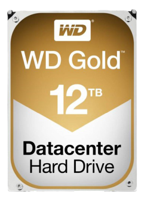 12 TB WD Gold Enterprise, 7200 rpm, 256 MB cache, SATA3