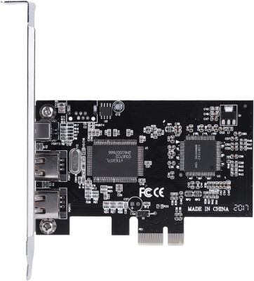 FireWire 1394a IEEE 1394 PCI Express styrenhetskort 2xFW 9-Pol+1xFW 6-pol, Win 10/8/7/Vista/XP/2000/ME/98SE/Server 2003–2008 32/64-bitars för Mac#2