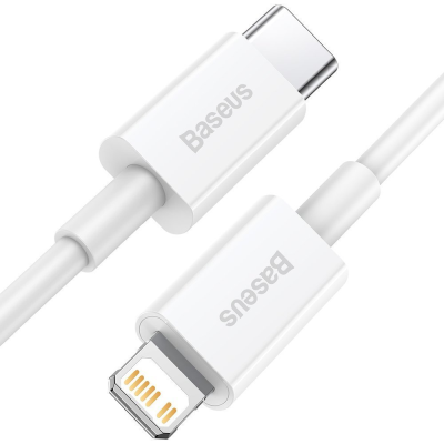 Baseus Superior Fast Charge USB-C till Lightning Kabel, 20W, 1.5m - Vit#2