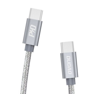 Dudao USB-C till USB-C kabel 45W 1m - Grå