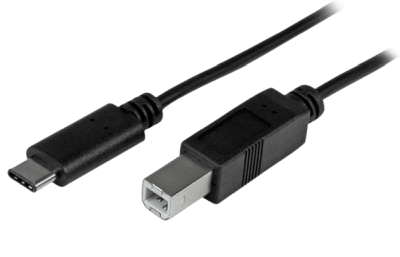 Kabel USB A 2.0 - USB Type-C 1m, Skrivare - Dator m. Usb-C