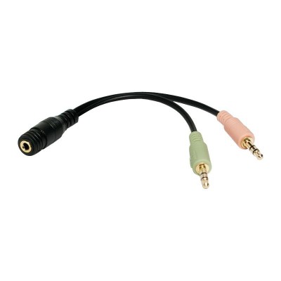 LogiLink Audio adapter 3.5 stereo 4p