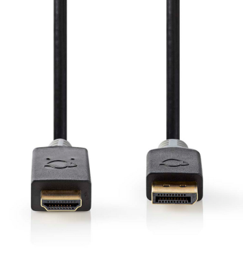 DisplayPort DP-DP 3m, 4K@60Hz, Guldplaterad#2