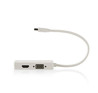 Mini DisplayPort, Video adapter Mini-DP till DVI-D, HDMI, VGA, Nedis#2