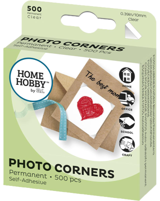 3L Foto Hörn, Photocorners 500 Pcs
