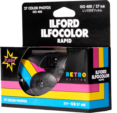 Engångskamera Ilfocolor ilfordRapid Retro Edition#3