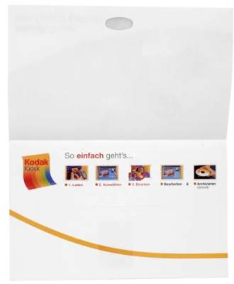 Kodak Kiosk Bild Fickor för framkallning 15x20, Picture Bags + CD-Slot / 500 st#2
