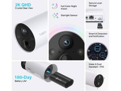 TP-link Tapo C420S2 Övervakningskamera 2-pack#2