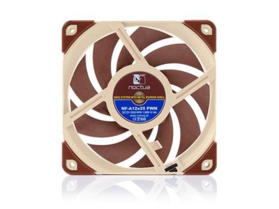 Noctua NF-A12x25 PWM 120x120x25mm, 450~2000 RPM, 84,5~102,1 m³/h, 18,8~22,6 dBA, 4-pin#2