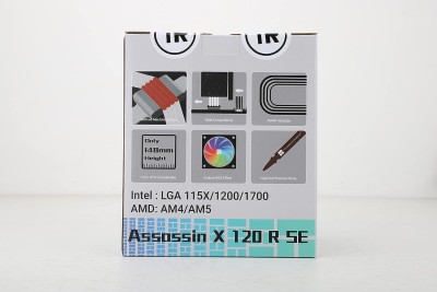 Thermalright AssassinX120 SE ARGB CPU-luftkylare, AX120, 4 värmerör, TL-C12C-S PWM tyst CPU-kylare med S-FDB-lager, för AMD AM4 Intel 1150/1151/1200/1700#2