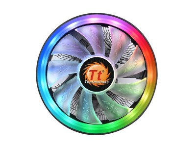 Thermaltake UX100 ARGB - Processorkylare - (för: LGA775, LGA1156, AM2, AM2+, AM3, LGA1155, AM3+, FM1, FM2, LGA1150, LGA1151, AM4, LGA1200) - aluminium - 120 mm#2