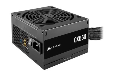 Corsair CX650 650W, ATX v2.31, 120 mm fläkt, 80PLUS Bronze