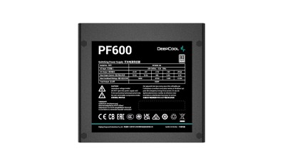 DeepCool PF600 Strömförsörjning - 600 Watt - 120 mm - ATX 2.4 - 80 Plus#4