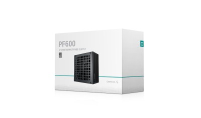 DeepCool PF600 Strömförsörjning - 600 Watt - 120 mm - ATX 2.4 - 80 Plus#10