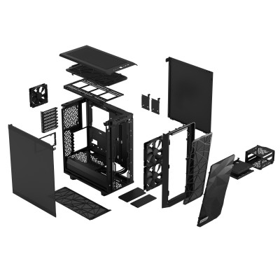 Fractal Design Meshify 2 Compact, ATX, Mörk TG - Svart#18