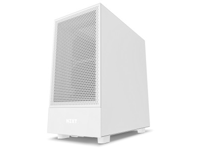 NZXT H5 Flow Mid ATX Tower Case Light, m. Sidfönster, Vit Chassi#3