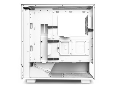 NZXT H5 Flow Mid ATX Tower Case Light, m. Sidfönster, Vit Chassi#5