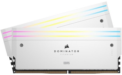 64 GB (2x32GB) DDR5-6600 Corsair Dominator Titanium RGB CL32, Intel XMP - Vit#2