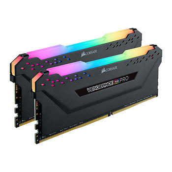 64 GB (2x32GB) DDR4-3600 Corsair Vengeance PRO Black RGB CL18