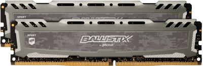 16 GB (2x8GB) Ballistix Sport LT G 2666 MT/s, CL16, SRx8, 2x288
