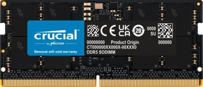 16 GB DDR5-4800 SODIMM Crucial CL40
