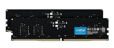 16 GB (2x8GB) DDR5-4800 Crucial CL40