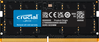32 GB DDR5-4800 SODIMM Crucial CL40