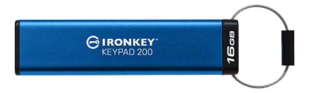 16 GB Kingston Ironkey Keypad 200, USB 3.2