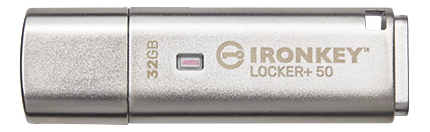 32 GB Kingston IronKey Locker+ 50, USB 3.2