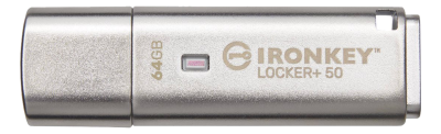 64 GB Kingston IronKey Locker+ 50, USB 3.2