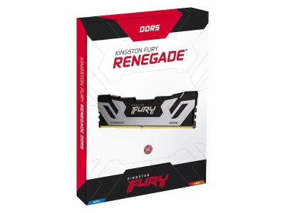 48 GB (2x24GB) DDR5-8400 Kingston CUDIMM FURY Renegade Silver CL40, XMP - Svart/Silver#3