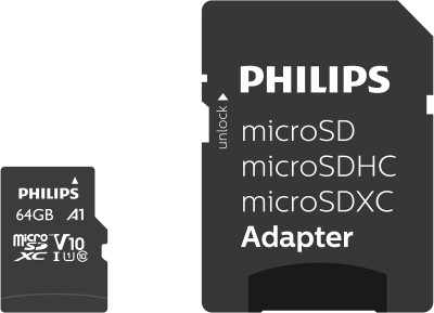 Micro SDXC-kort 64 GB klass 10 UHS-I U1 inkl. adapter 80 Mb/s#2