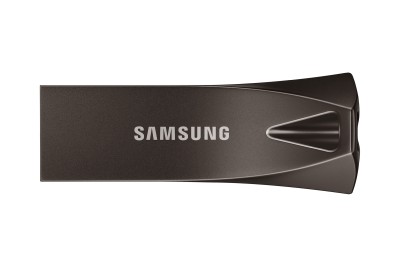 64 GB Samsung BAR Plus, USB 3.1 - Grå