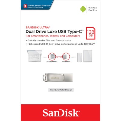 128 GB Sandisk Ultra Dual Drive Luxe USB-C / USB 3.1#2