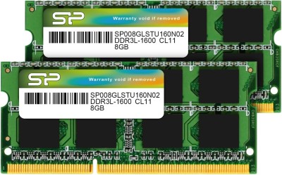 SODIMM 16 GB (2x8 GB) DDR3 1600 MHz (PC3 12800) 240-stifts CL11 1,35