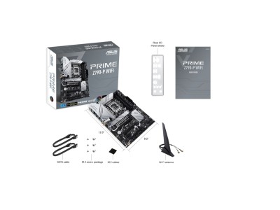 Asus PRIME Z790-P WIFI, Intel LGA1700, ATX, 4xPCI Express, 4xDDR5, 3xM.2 + SATA3 RAID, HDMI/DP, USB-C, 2.5Gbe LAN, WiFi 6, Bluetooth, Aura Sync RGB#3