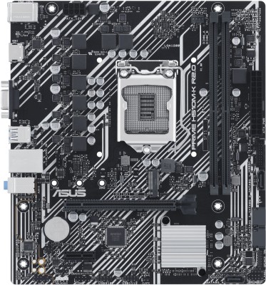 Asus Prime H510M-K R2.0, Intel LGA1200, PCI Express, MicroATX, 2xDDR4, M.2 + SATA3, VGA/HDMI, USB 3.2, GigaLAN#2