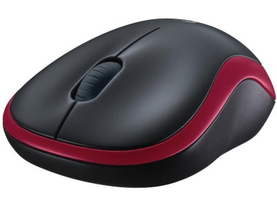 Logitech M185 Trådlös mus - Röd#2