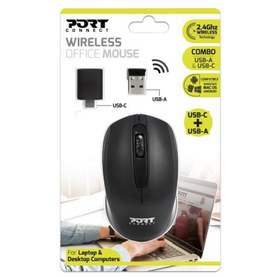 PORT Designs Wireless Mouse (USB-C & USB-A)#2