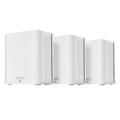 Asus Zenwifi MESH BD4 Dual-Band (2.4 / 5 Ghz) WiFi7, m. 2-port 2,5 Gigabit switch, 3-pack - Vit