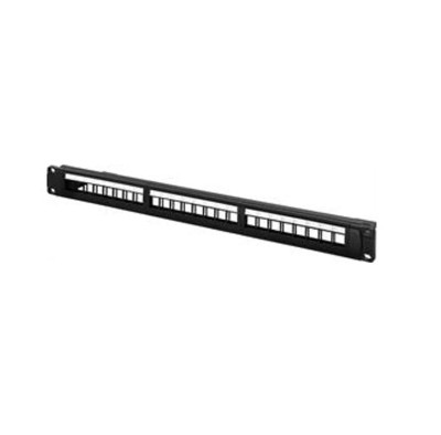 DELTACO PAN-113 - patch-panel 24-Portars - 1U - 1
