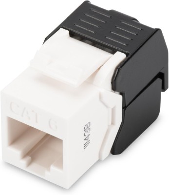 CAT 6 Keystone Nätverksuttag 1 Gbit/s Oskärmad RJ45 Verktygsfri installation