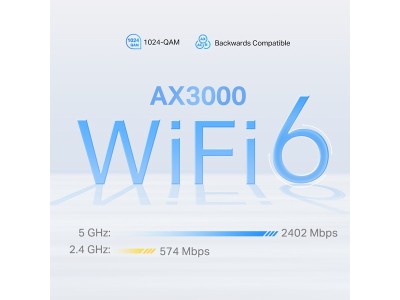 TP-Link Deco X50 5G router AX3000, Dual-band, AI-Driven Mesh, WiFi 6#5