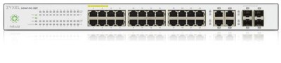 ZyXEL NSW100-28P, 28-port GbE Nebula Cloud Managed PoE Switch, 375 Watt Beg. Demoex#1