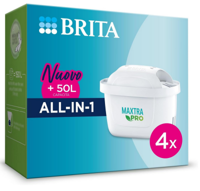 BRITA MAXTRA PRO allt-i-1 vattenfilter 4-Pack MAXTRA+, Minskar föroreningar, klor, bekämpningsmedel och kalksten för kranvatten med optimal smak#2