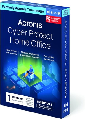 Acronis Cyber Protect Home Office 2023, Essentials till 1 PC/Mac, 1 Års Abb. Windows/Mac/Android/iOS, Säkerhetskopiering